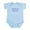 Sky Blue, variant on CafePress - 100% Liam Infant Bodysuit - Baby Light Bodysuit, Size Newborn - 24 Months