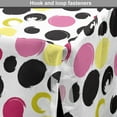 thumbnail image 4 of Abstract Dog Crate Cover, Pop Art Inspired Sketchy Circles Dots Colorful Modern Motifs Hand Drawn Like, Easy to Use Pet Kennel Cover Small Dogs Puppies Kittens, 7 Sizes, White Multicolor, by Ambesonne, 4 of 6