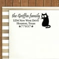 thumbnail image 2 of Printtoo Personalized Red Self Inking Housewarming Address Stamp Custom Rubber Stamper-68 x 30 mm, 2 of 6