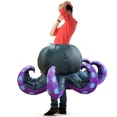 thumbnail image 6 of Inflatable Octopus Costume Cute Animal Theme Inflatable Suit Holiday Party Dress Up Perfect For Halloween And Christmas Party,Height 47.2-59",Octopus, 6 of 6