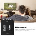 thumbnail image 1 of Mini Video Converter, Accuracy AV HD Multimedia Interface Converter, With USB Cable for Home Black, 1 of 7