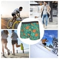 thumbnail image 6 of Wukai Fall Forest Squirrel Print Men’s Underwear Breathable Boxer Briefs,&nbsp;Moisture Wicking & Breathable-Small, 6 of 7