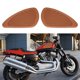 thumbnail image 4 of Almohadilla de tracción antideslizante, pegatinas para tanque de combustible de Gas, Protector para motocicleta Retro (marrón), 2 uds., 4 of 9