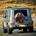 thumbnail image 5 of Goofa Cute Cloud Panda Pattern Universal Tire Cover for Jeep, SUV, Truck, and Trailer – Waterproof, UV-Resistant,Easy to Install, Fits 14"-17" Tires-15 inch, 5 of 6