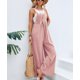 thumbnail image 1 of Pantalones casuales con tirantes para mujer, de color liso, de estilo europeo y americano, 1 of 6