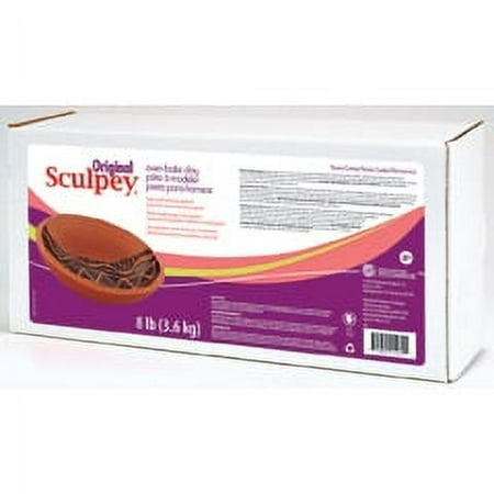 UPC: 0715891112342 | Sculpey Original Polymer Clay 8lb Terra Cotta