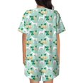 thumbnail image 6 of Sigee Horse And Flower for Sleepwear Casual Pjs with Pockets Women's Pajamas Sets Shorts 2 Piece Short Sleeve Lounge Sets 4X-Large, 6 of 9
