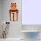 thumbnail image 4 of 2 uds soporte para cepillo de en taza naranja mayimx Porta cepillo de dientes, 4 of 9