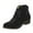 Black, variant on asddcavvf Women Boots Square Heel Fashion Nude Boots Short Boots Comfortable Thick Heel Suede Women