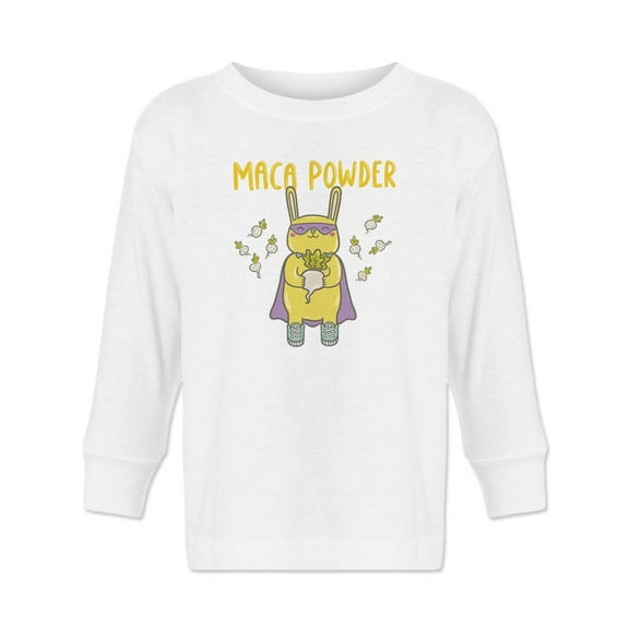 Maca Powder Bunny Long Sleeve Toddler -Image by Shutterstock, 4 Toddler