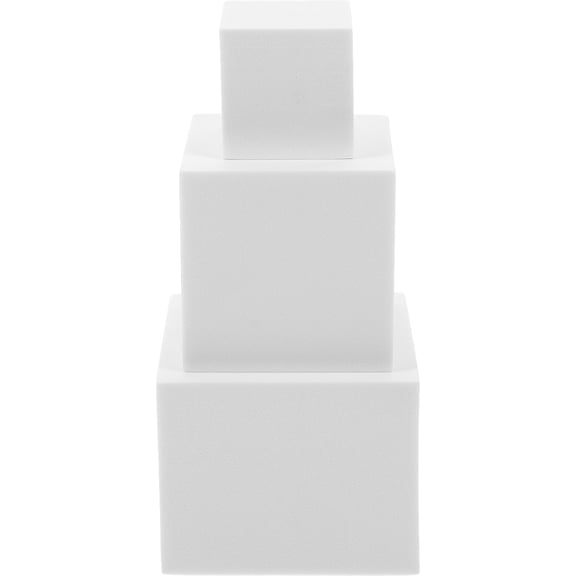 FUEENIRVA Photography Cube Prop Foam 3Pcs 4Inch