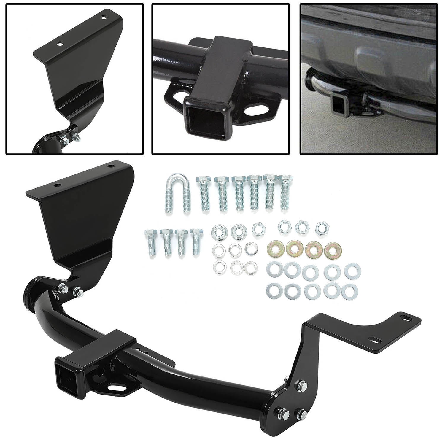 Kojem Trailer Hitch 2-Inch Receiver for 2007 2008 2009 2010 2011 Honda CRV CR-V Class 3 Tow Hitch
