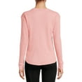 thumbnail image 4 of Time and Tru Women's Thermal Top with Long Sleeves, 4 of 5