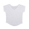 thumbnail image 1 of Mantis - Camiseta cuello en pico y talle holgado para mujer señora (Blanco), 1 of 2