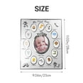 thumbnail image 6 of Kids Photo Frame My First Year Baby Gift Birthday Home Family Decoration Ornaments 12 Months Picture, 6 of 8