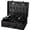 black, variant on Gold Double Layer Large Barber Travel Organizer Case For Clippers And Supplies