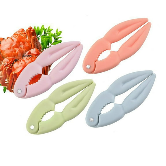 Nut Crab Lobster Crackers Tools Set - 4Pcs Crab Crackers and Tools for Crab Legs - Seafood Opener Tool Set
