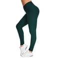 thumbnail image 5 of YouLoveIt Women's High Waist Textured Butt Lifting Yoga Pants Elastic Running Gym Workout Yoga Leggings Exercise Running Jogging Pants Trouser, 5 of 7