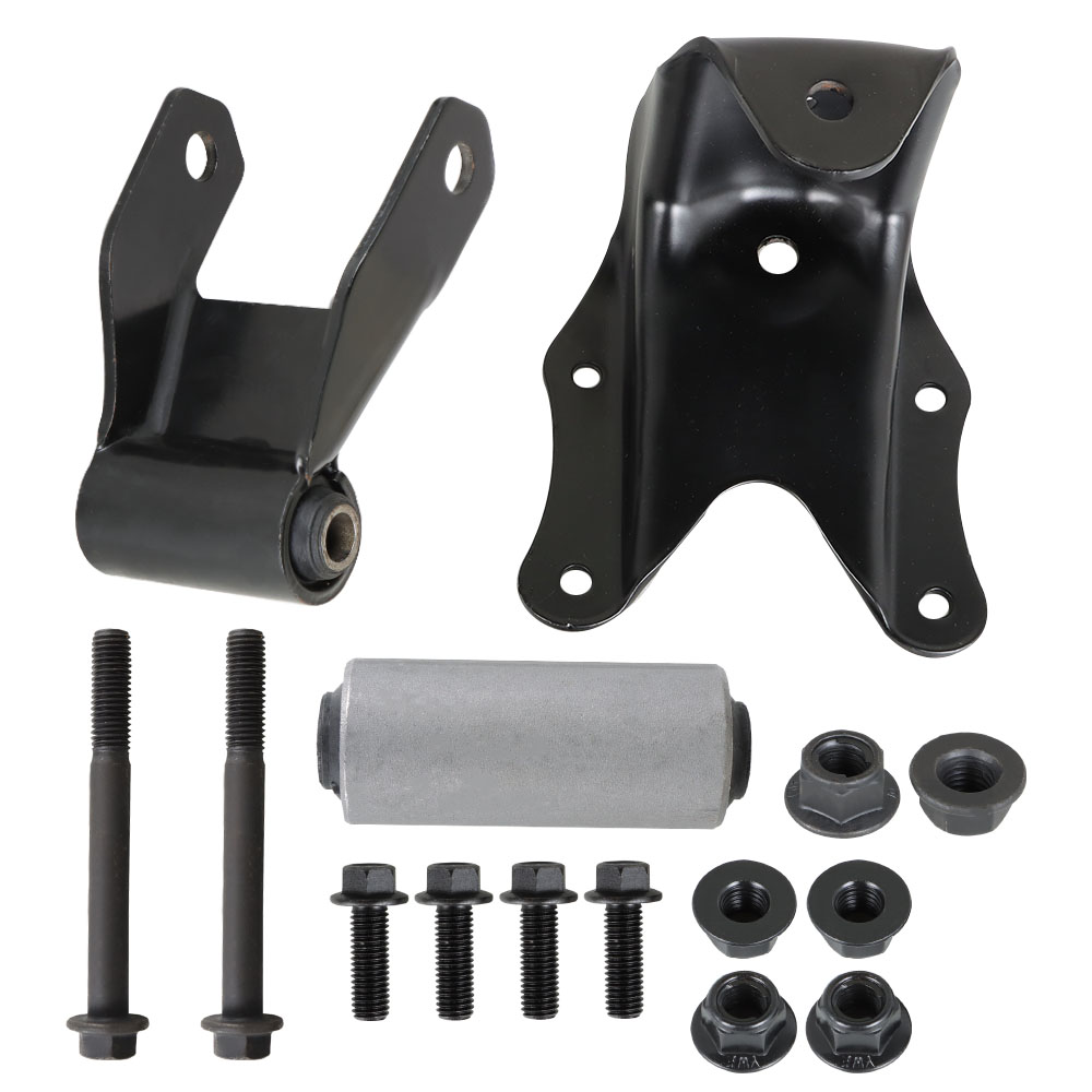 Rear Leaf Spring Shackle And Bracket Hanger Kit 722101 E0TZ5776A