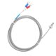 thumbnail image 2 of M6 Screw Fine Thread Type K Thermocouple Temperature Sensor Wire 0-400 (5 m), 2 of 3