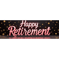 thumbnail image 3 of Neon Style Happy Retirement Banner Party Decoration Background Backdrop for Retirement Party Celebrations Photography Props Decorations, 3 of 7