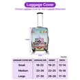 thumbnail image 5 of Happy Easter German Shorthaired Pointer American Flag Truck Bunny Ears Travel Luggage Cover GSP Lover Dog Gift Suitcase Dust Protective Decor - 03001, 5 of 5