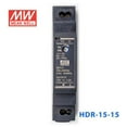 thumbnail image 2 of Mean Well HDR-15-15 Ultra Slim Step Shape Power Supply 15W 15V - DIN Rail, 2 of 5