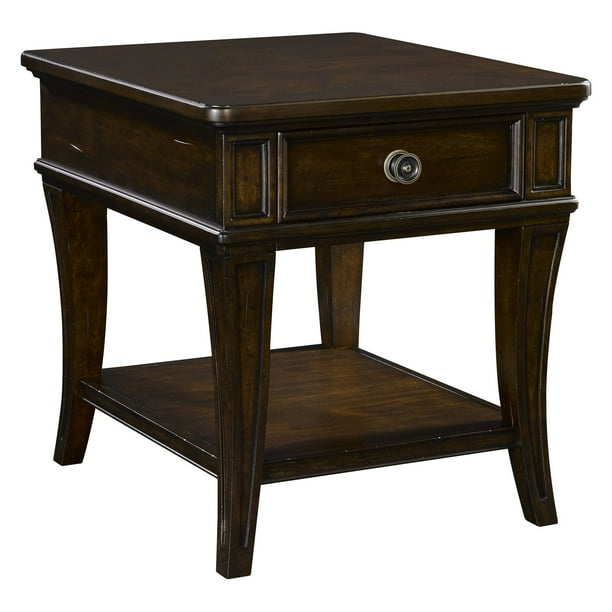 Broyhill New Charleston 1 Drawer End Table Walmart Com Walmart Com