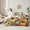 Grey White Orange, variant on Manfei Autumn Pumpkin Bedding Twin Size, Vibrant Sunflower Bed Set, Rustic Farmhouse Reversible Bedding Sets Twin Size, Breathable Bedroom Decorative, 7pcs