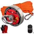 thumbnail image 1 of Kit de pesca magnético MUTUACTOR, 180 kg de fuerza de tracción con cuerda de 20 m, 1 of 8