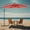 Red, variant on Gianna 10FT Patio Umbrellas, 8 Ribs, UV Protection for Pool Garden Backyard Market, Red