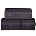 thumbnail image 2 of 1pc SUV & Sedan Trunk Organizer with Lid - Heavy-Duty Collapsible Cargo Bin, Foldable Storage Box Suitable for Car, SUV, - 14"/28" Size Options, Space-Saving, Tool & Accessory Container, 2 of 8