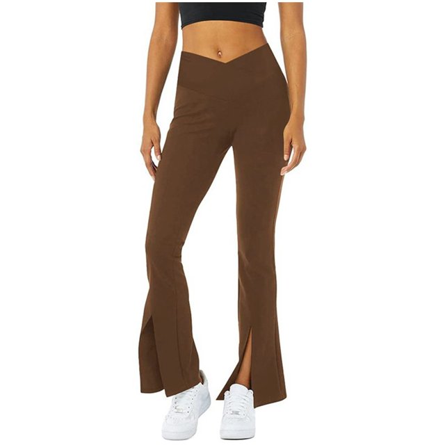 WILLBEST Pantalones de Yoga de Cintura Alta Para Mujer, Para Correr, Hacer Ejercicio, Deportes Atléticos, Fitness, Elásticos, Cómodos, Transpirables y Absorbentes. Extra Grande