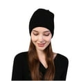 thumbnail image 6 of Fesfesfes USB Heated Knitted Hat And Neck Gaiter Set Winter Warm Heat Up Hat Dual Purpose Scarf Heating Circle Loop Scarf For Men And Women, 6 of 6