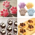 thumbnail image 5 of Molde de pata de perro, molde de silicona para refrigerios, chocolate, 5 of 5