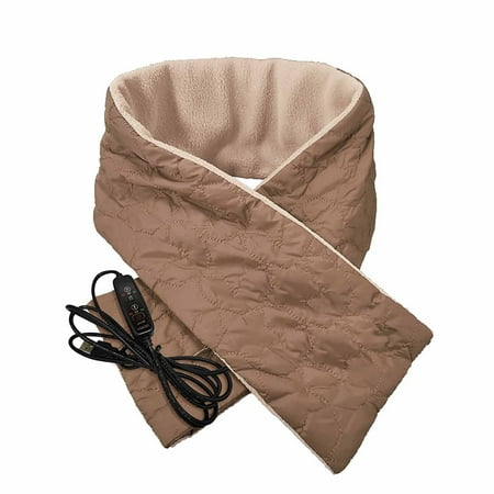 

Dadaria Heated Neck Wrap Heating Neck Scarf Warm And Cold Protection Usb Smart Couple Men And Women Scarf Khaki One Size Unisex