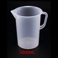 thumbnail image 1 of Measuring Jug Plastic Beaker Transparent Measuring Cup Resistant 5000Ml, 1 of 9