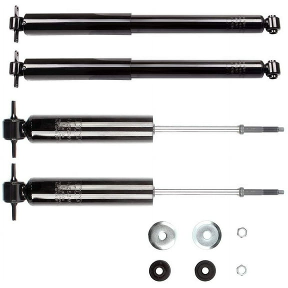 Shocks Front Rear,CCIYU Shock Absorbers for 1996-2013 for Chevy Express 2500,1996-2013 for Chevy Express 3500,1996-2013 for GMC Savana 2500,1996-2013 for GMC Savana 3500 Parts Struts (4pc Set)