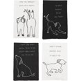 thumbnail image 3 of Mud Pie Embroidered Dog Towel, I'm Only Talking, 26" x 16.5", 3 of 3