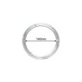 thumbnail image 2 of Mosiee Aluminum Alloy Dining Table Turntable Base Round Table Glass Turntable Base, 2 of 7