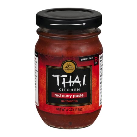 Asian Creations Thai Kitchen Red Curry Paste, 4.0 OZ ...