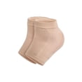 thumbnail image 4 of Adultos Hidratante Calcetines de talón Almohadillas de protección de absorción de sudor Cómodo Elástico Lavable 2 piezas para pies duros y ásperos Color de piel Fernando Calcetines talón hidratantes, 4 of 8