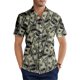 thumbnail image 3 of Camisa hawaiana informal con estampado 3D de helado para hombre, camisa de manga corta, divertida, de verano, transpirable, 3 of 5
