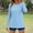 #0156-Blue, variant on Women's Long Sleeve Shirts Sun Protection Shirts for Hiking Fishing Workout Basic Rash Guard