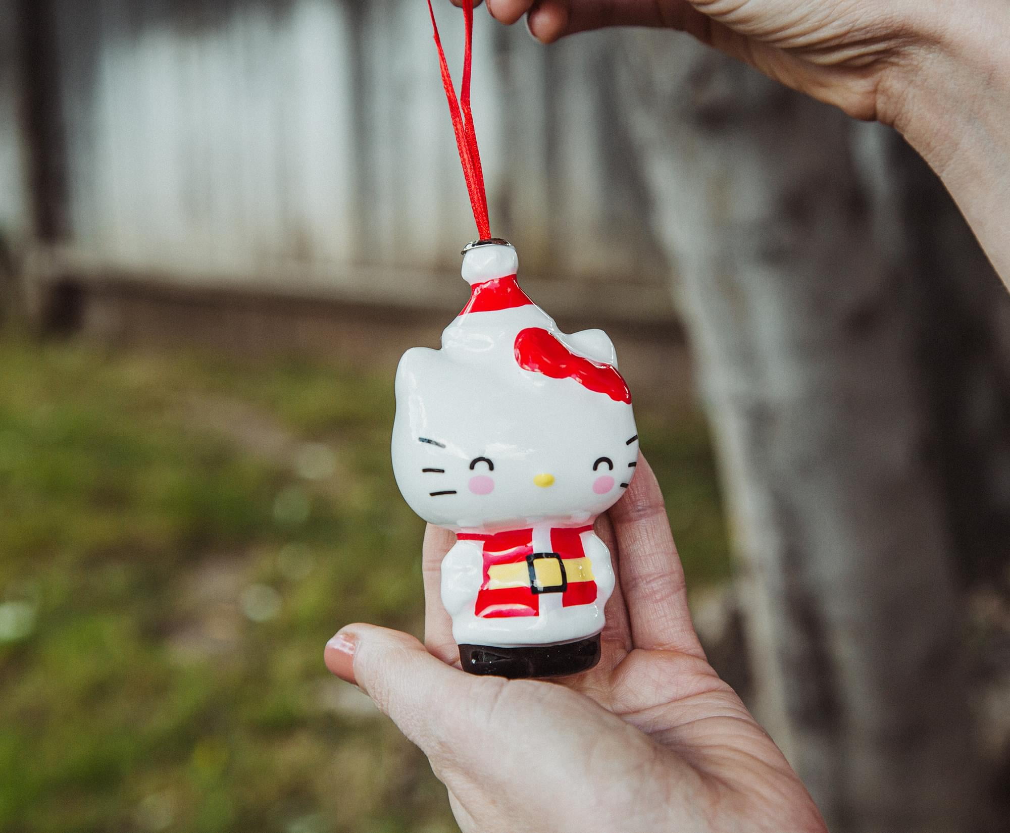 Sanrio Hello Kitty Santa Decoupage Christmas Tree Ornament - Holiday  Decoration \u0026 Gift - Walmart Business Supplies, image size:2000x1650
