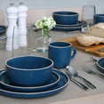 thumbnail image 4 of Noah 70+ Piece Premium Kitchen Starter Kit with Slate Grey Pans & Midnight Blue Dinnerware - Includes Non-Stick Pots & Pans, Baking Trays, Cooking Utensils, Cutlery, Mixing Bowls & Measuring Jugs, 4 of 5
