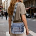 thumbnail image 5 of Spencer Women Crossbody Bag Denim Shoulder Purses Lightweight Handbag Travel Purses Bag for Women, Dark Blue, 5 of 11