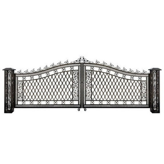 Bridgeton Moore Aluminum Wide Driveway Gate (KIT)
