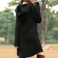 thumbnail image 4 of Sudadera de bolsillo con capucha de color sólido informal de estilo caliente de venta caliente de otoño/invierno para mujer Fridja nbo4484, 4 of 5