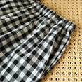 thumbnail image 2 of yillto Womens Boxer Shorts Cotton Plaid Pajamas Short Pants 2025 Lounge Sleepwear Beach Bottoms with Pockets, 2 of 7